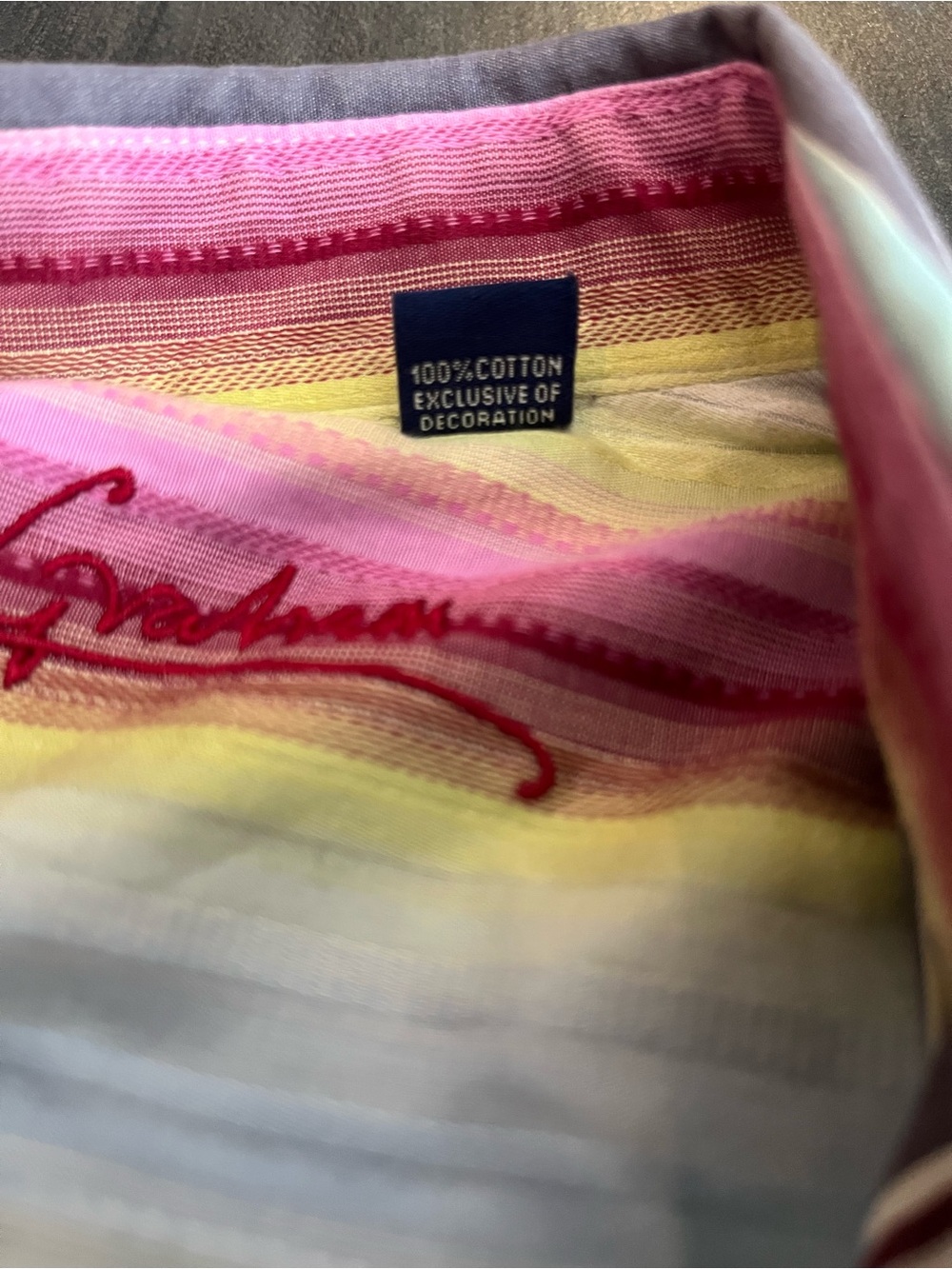 Robert Graham Multi-Stripe Button-Down Shirt - Picture 14 of 16